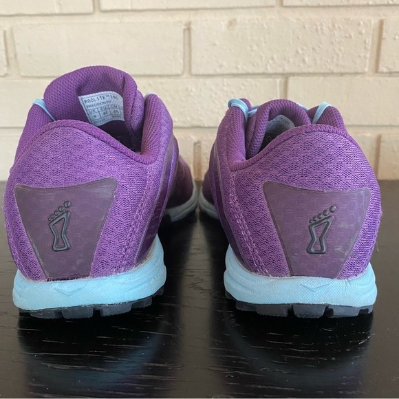 Inov8 Womens Shoes F-lite 195 Roclite Purple Running Cross Trainers Fitness 10.5 - Picture 4 of 6